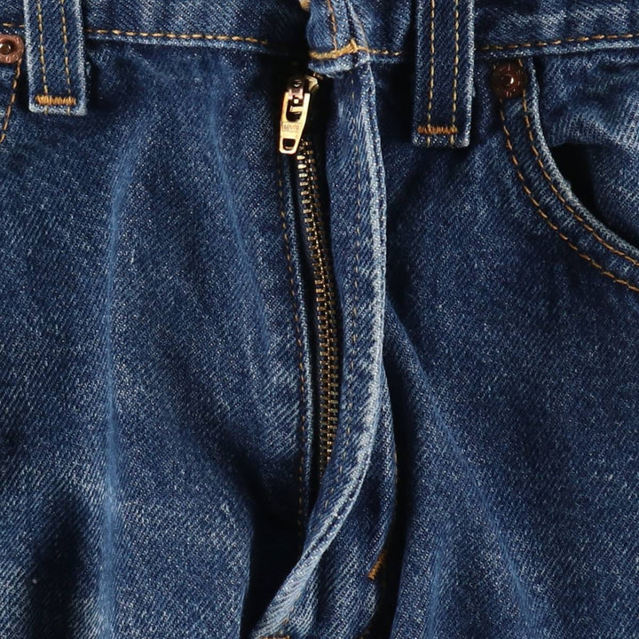 Levi's 505 REGULAR FIT tapered denim pants for men, size w33 cotton blue type Vintage Second Hand