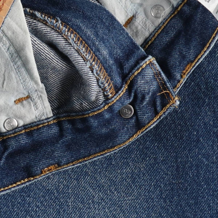 Levi's 505 REGULAR FIT tapered denim pants for men, size w33 cotton blue type Vintage Second Hand