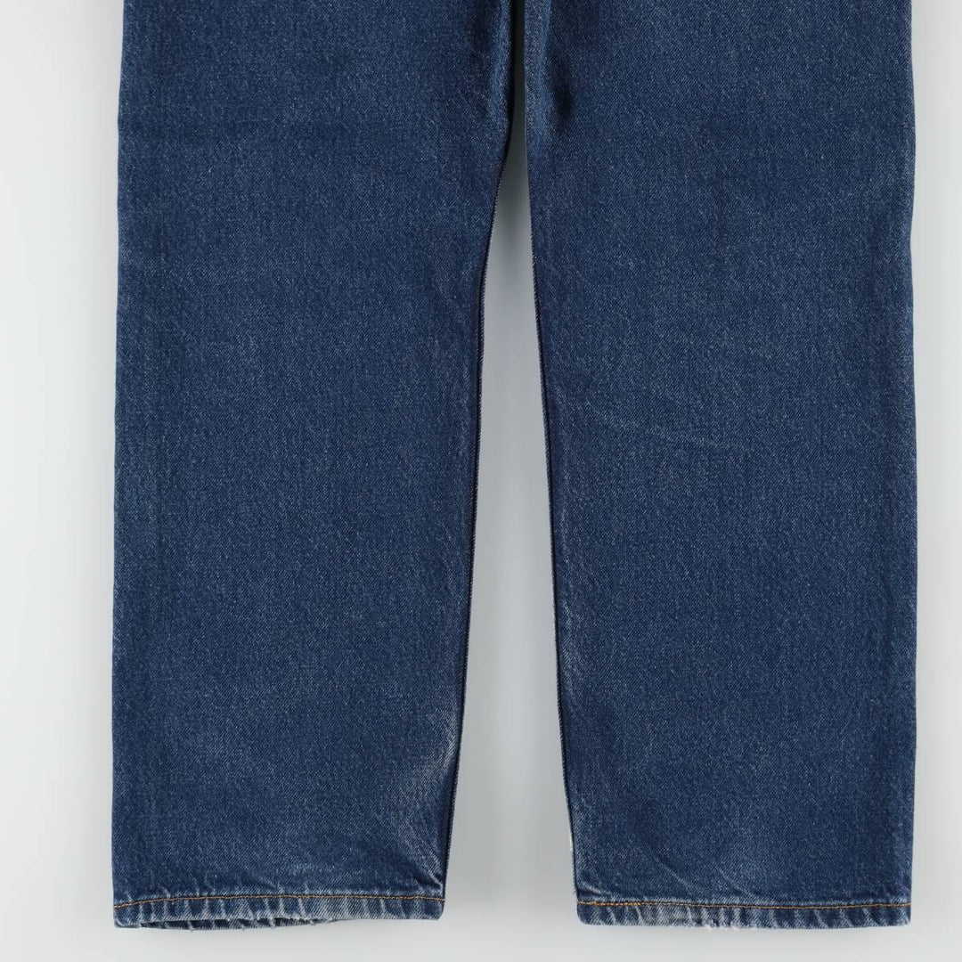 Levi's 505 REGULAR FIT tapered denim pants for men, size w33 cotton blue type Vintage Second Hand