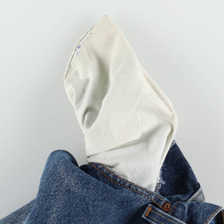 Levi's 505 REGULAR FIT tapered denim pants for men, size w33 cotton blue type Vintage Second Hand