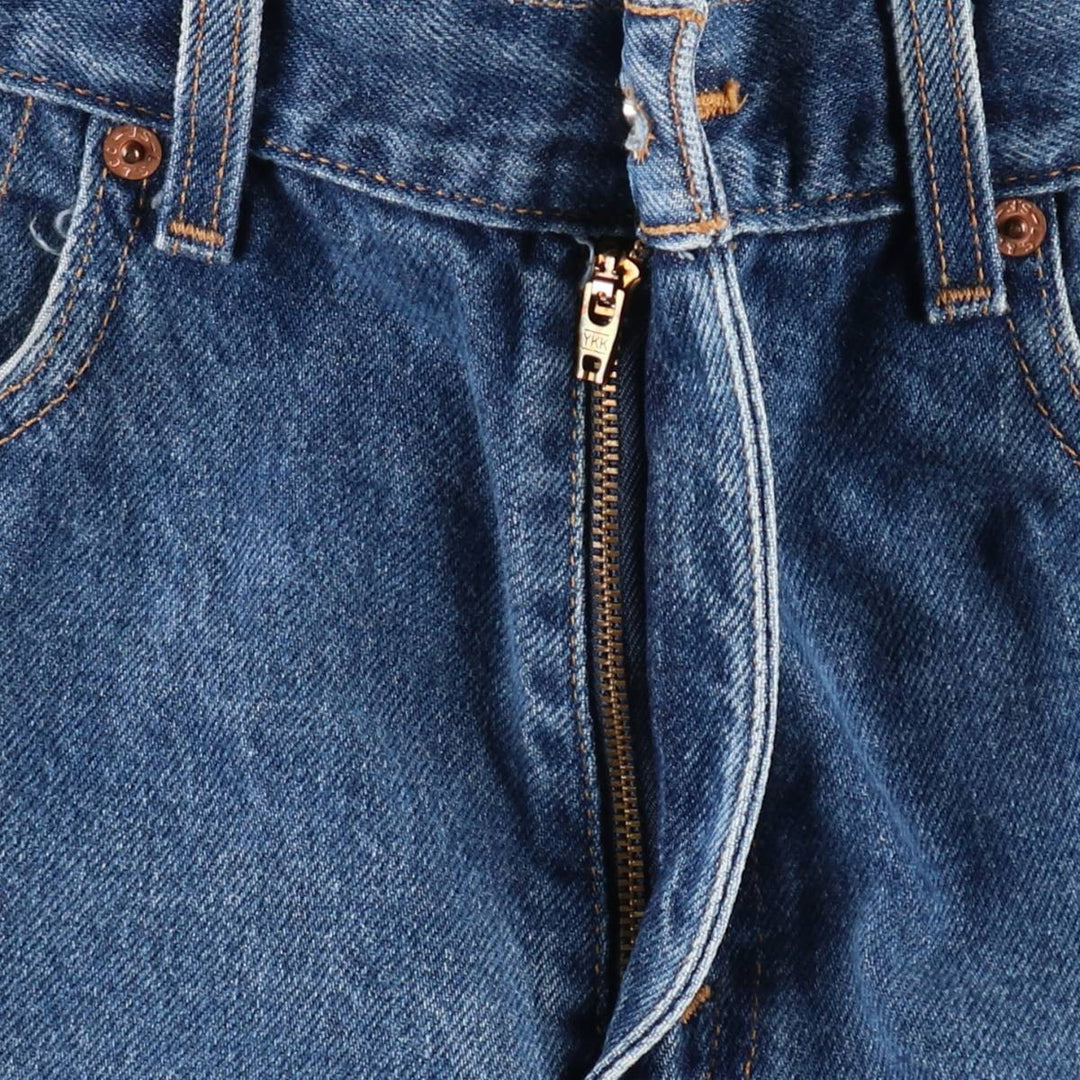 00'S Levi's 505 REGULAR FIT STRAIGHT LEG tapered denim pants for men, W30 equivalent cotton blue type Vintage Second Hand