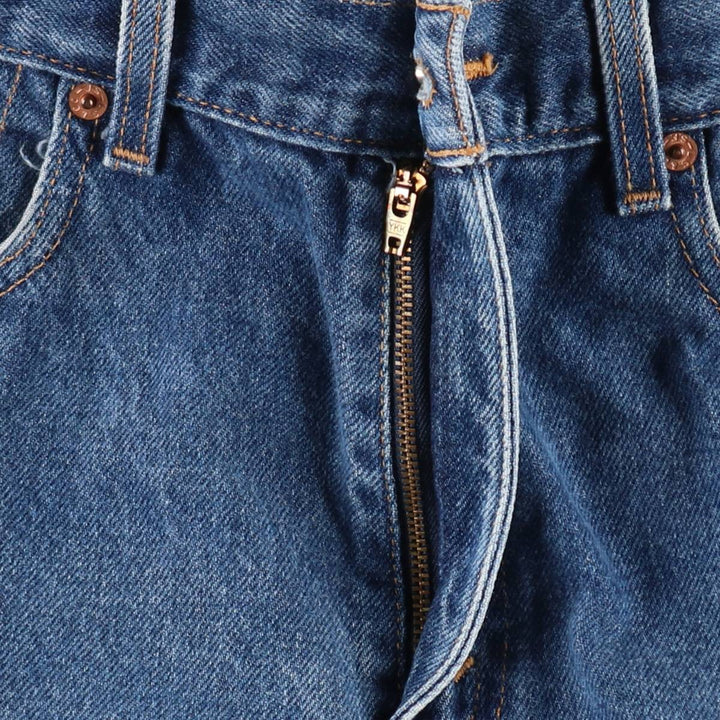 00'S Levi's 505 REGULAR FIT STRAIGHT LEG tapered denim pants for men, W30 equivalent cotton blue type Vintage Second Hand