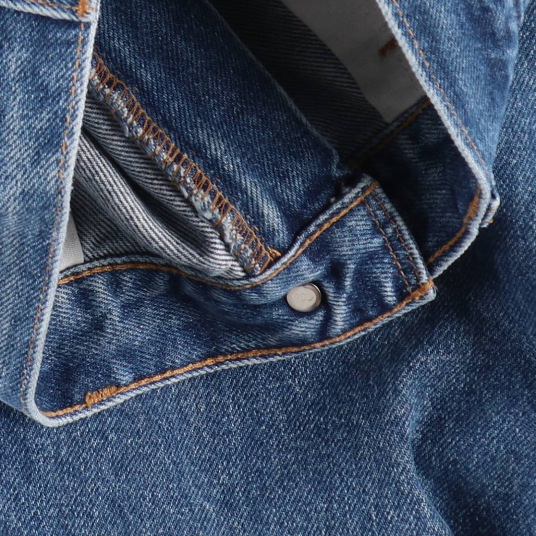 00'S Levi's 505 REGULAR FIT STRAIGHT LEG tapered denim pants for men, W30 equivalent cotton blue type Vintage Second Hand