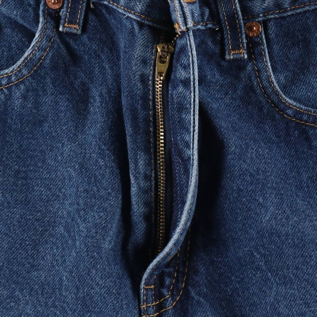 00'S Levi's 505 REGULAR FIT STRAIGHT LEG tapered denim pants for men, size w31 cotton blue type Vintage Second Hand