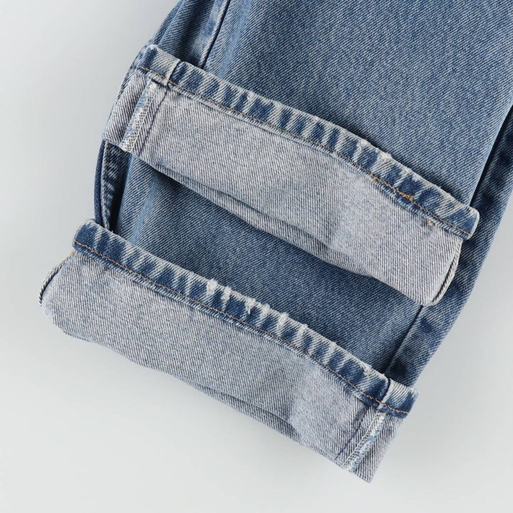 00'S Levi's 505 REGULAR FIT STRAIGHT LEG tapered denim pants for men, size w34 cotton blue type Vintage Second Hand