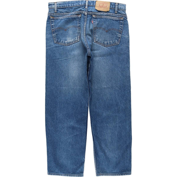 ~1990'S Levi's 505-0216 Tapered Denim Pants, Made in USA, Men's W35 (approx.), Vintage cotton blue type Vintage Second Hand
