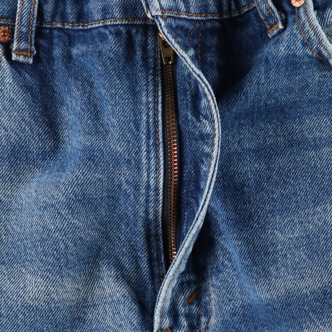 ~1990'S Levi's 505-0216 Tapered Denim Pants, Made in USA, Men's W35 (approx.), Vintage cotton blue type Vintage Second Hand