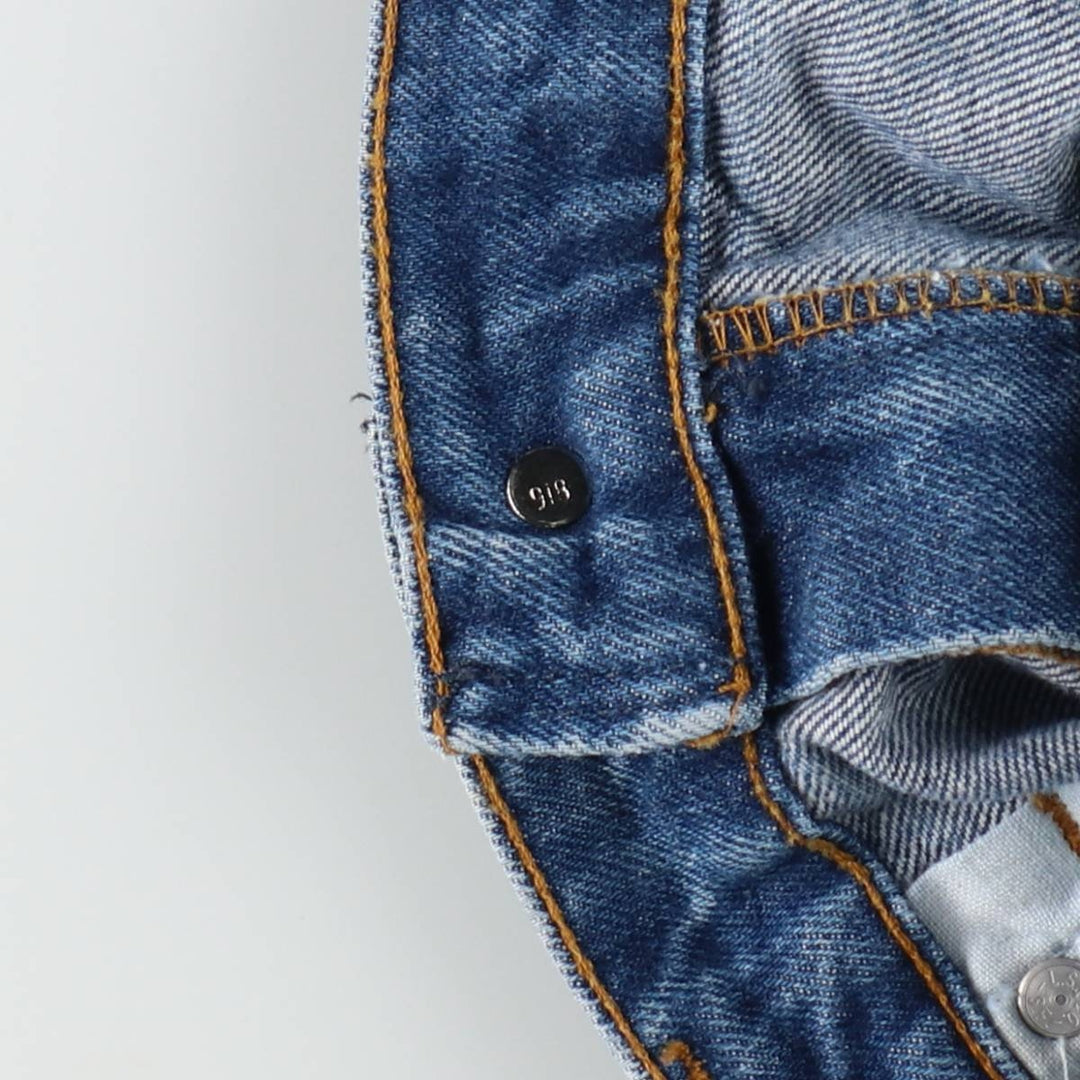 ~1990'S Levi's 505-0216 Tapered Denim Pants, Made in USA, Men's W35 (approx.), Vintage cotton blue type Vintage Second Hand