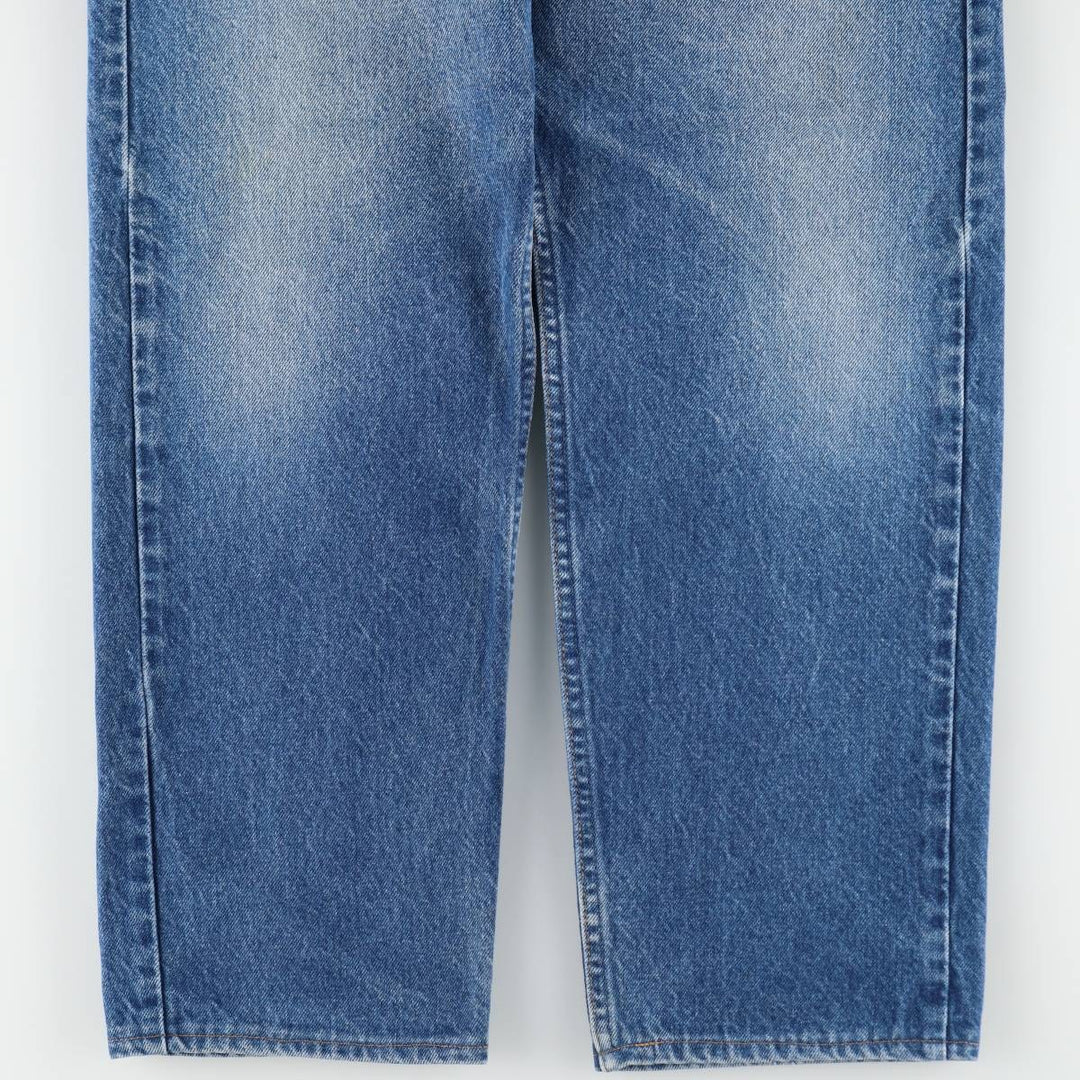 ~1990'S Levi's 505-0216 Tapered Denim Pants, Made in USA, Men's W35 (approx.), Vintage cotton blue type Vintage Second Hand