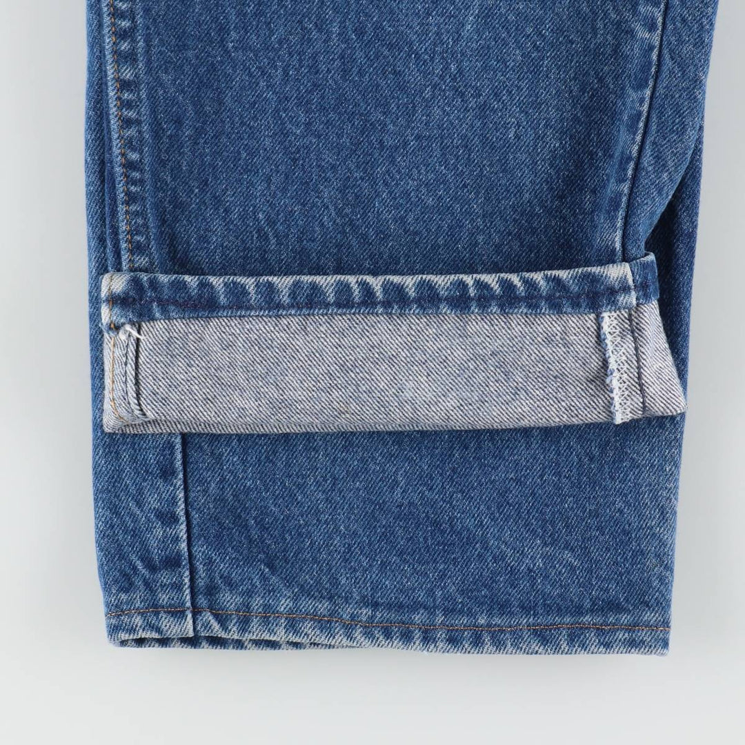 ~1990'S Levi's 505-0216 Tapered Denim Pants, Made in USA, Men's W35 (approx.), Vintage cotton blue type Vintage Second Hand