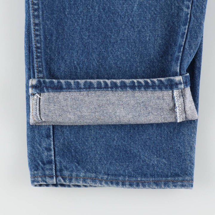 ~1990'S Levi's 505-0216 Tapered Denim Pants, Made in USA, Men's W35 (approx.), Vintage cotton blue type Vintage Second Hand