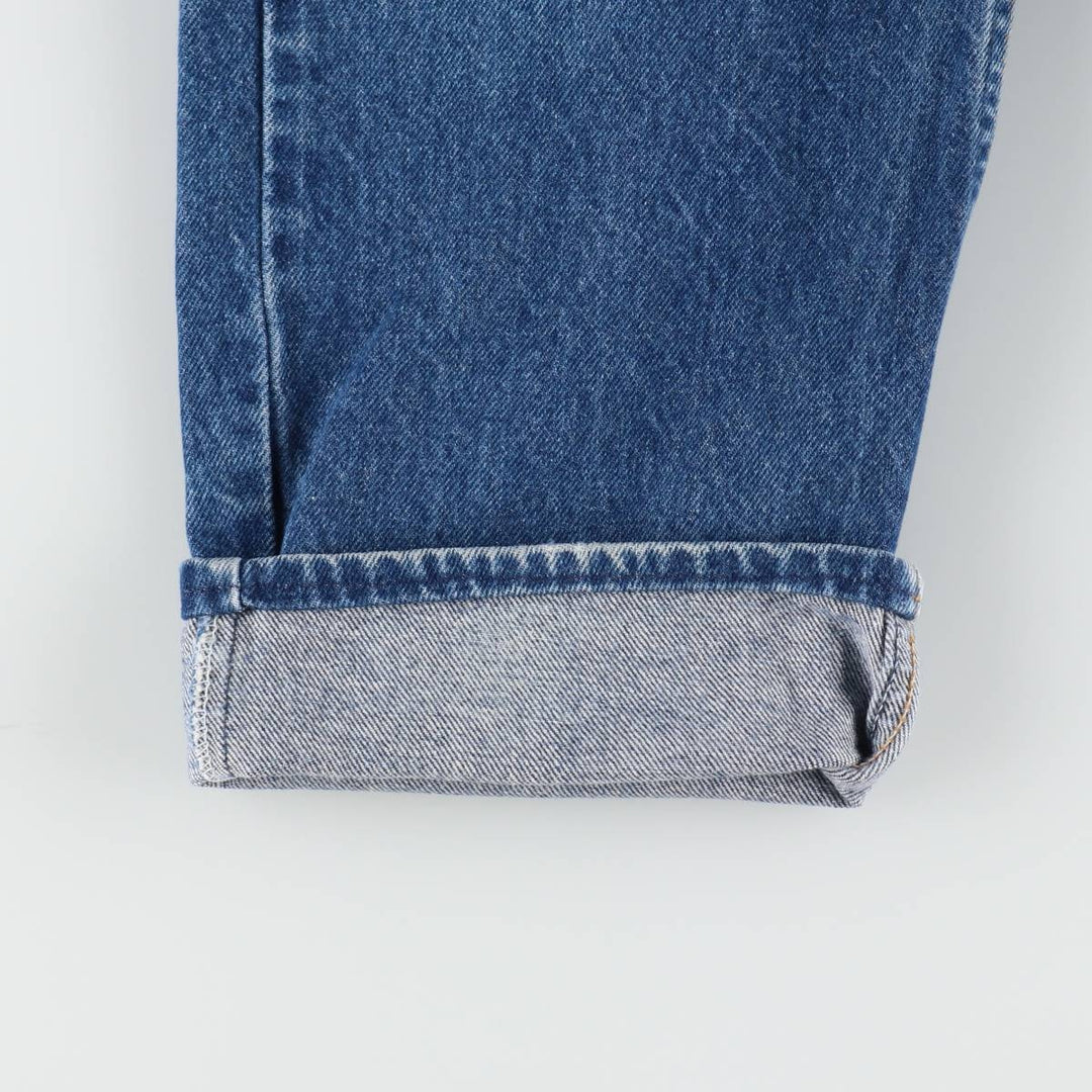 ~1990'S Levi's 505-0216 Tapered Denim Pants, Made in USA, Men's W35 (approx.), Vintage cotton blue type Vintage Second Hand