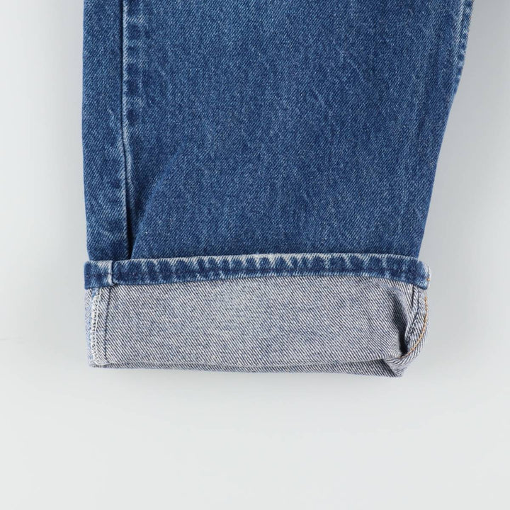 ~1990'S Levi's 505-0216 Tapered Denim Pants, Made in USA, Men's W35 (approx.), Vintage cotton blue type Vintage Second Hand