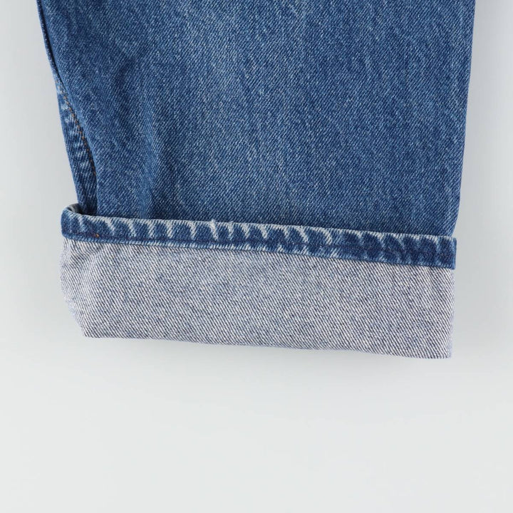 ~1990'S Levi's 505-0216 Tapered Denim Pants, Made in USA, Men's W35 (approx.), Vintage cotton blue type Vintage Second Hand