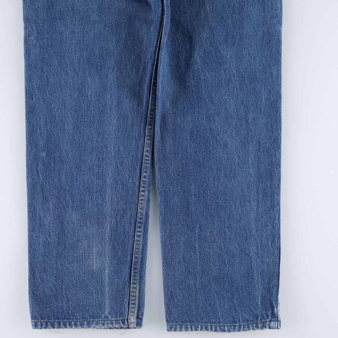 90'S Levi's 505-0216 Tapered Denim Pants, Made in USA, Men's, Size W33, Vintage cotton blue type Vintage Second Hand