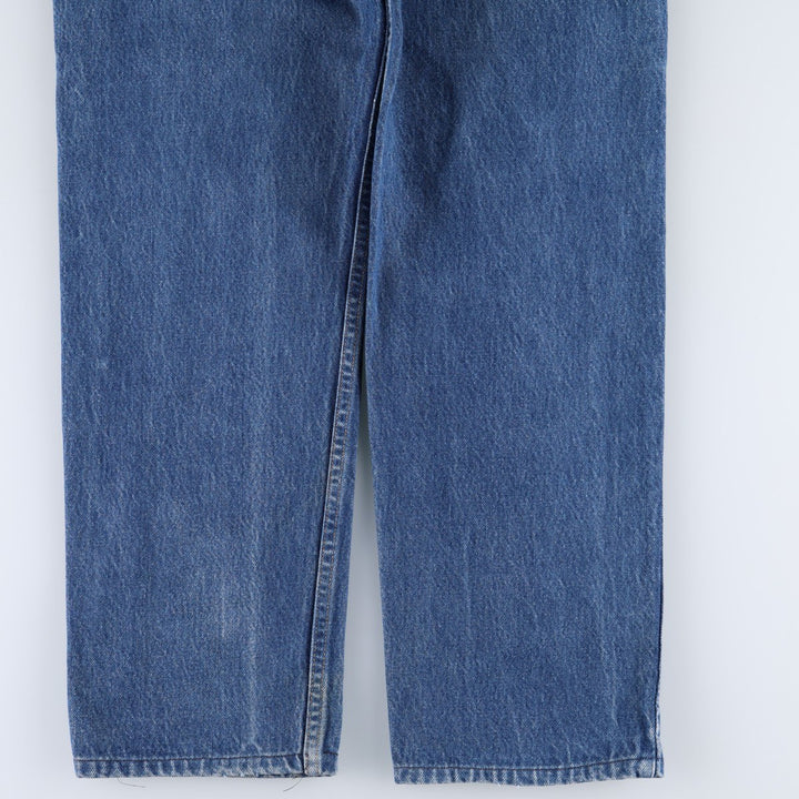 90'S Levi's 505-0216 Tapered Denim Pants, Made in USA, Men's, Size W33, Vintage cotton blue type Vintage Second Hand