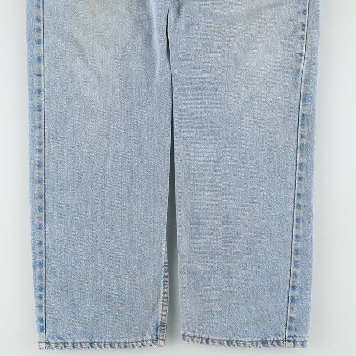 90'S Levi's 505 REGULAR FIT STRAIGHT LEG Tapered Denim Pants Made in USA Men's W35 Vintage cotton blue type Vintage Second Hand