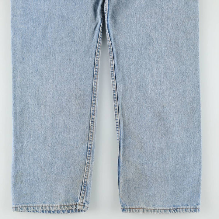 90'S Levi's 505 REGULAR FIT STRAIGHT LEG Tapered Denim Pants Made in USA Men's W35 Vintage cotton blue type Vintage Second Hand