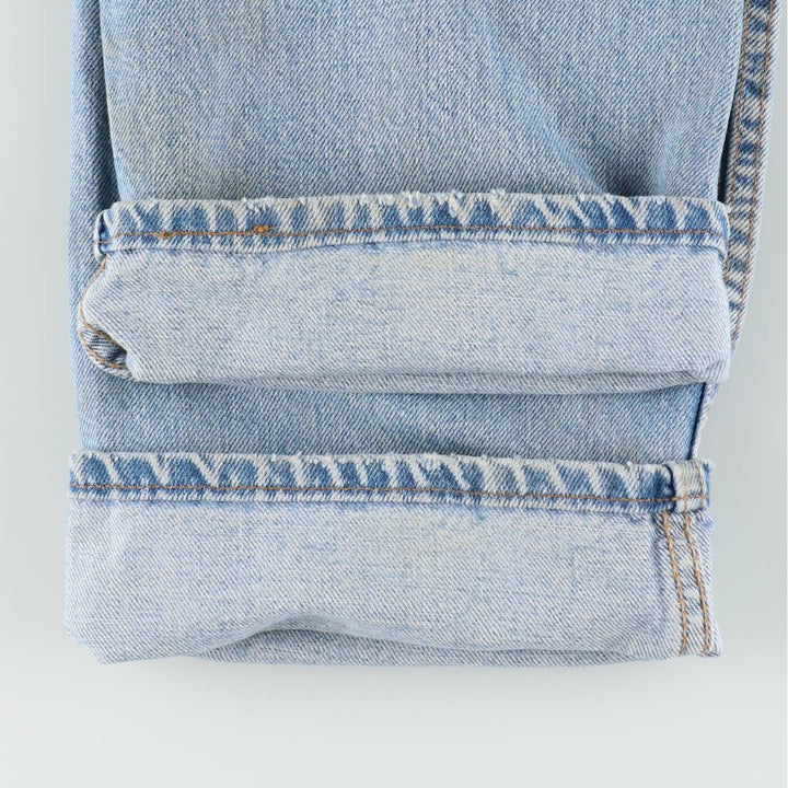 90'S Levi's 505 REGULAR FIT STRAIGHT LEG Tapered Denim Pants Made in USA Men's W35 Vintage cotton blue type Vintage Second Hand