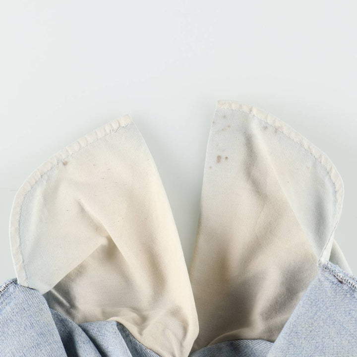 90'S Levi's 505 REGULAR FIT STRAIGHT LEG Tapered Denim Pants Made in USA Men's W35 Vintage cotton blue type Vintage Second Hand