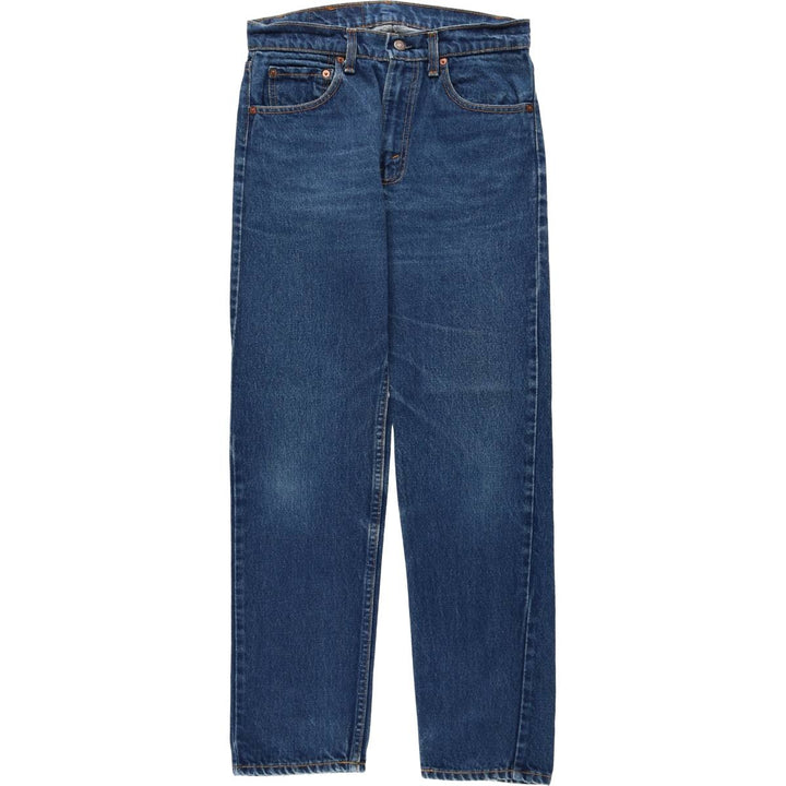 1980'S Levi's 505-0216 Tapered Denim Pants, Made in USA, Men's Size W30 (approx.), Vintage cotton blue type Vintage Second Hand