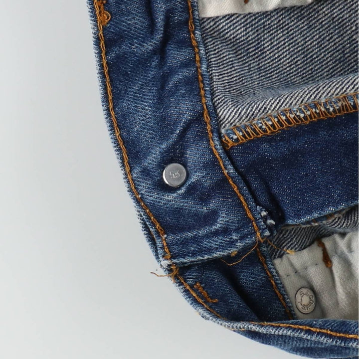 1980'S Levi's 505-0216 Tapered Denim Pants, Made in USA, Men's Size W30 (approx.), Vintage cotton blue type Vintage Second Hand