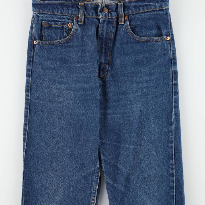 1980'S Levi's 505-0216 Tapered Denim Pants, Made in USA, Men's Size W30 (approx.), Vintage cotton blue type Vintage Second Hand