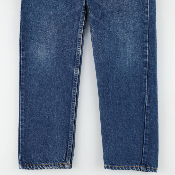 1980'S Levi's 505-0216 Tapered Denim Pants, Made in USA, Men's Size W30 (approx.), Vintage cotton blue type Vintage Second Hand