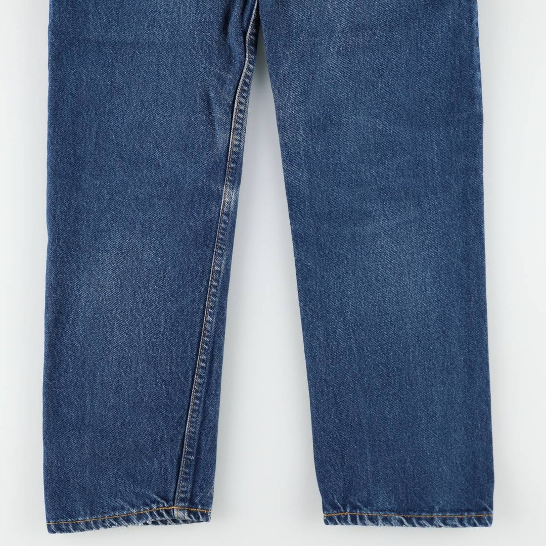 1980'S Levi's 505-0216 Tapered Denim Pants, Made in USA, Men's Size W30 (approx.), Vintage cotton blue type Vintage Second Hand