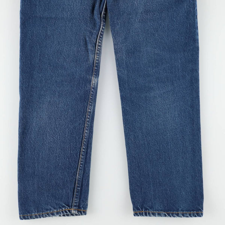 1980'S Levi's 505-0216 Tapered Denim Pants, Made in USA, Men's Size W30 (approx.), Vintage cotton blue type Vintage Second Hand
