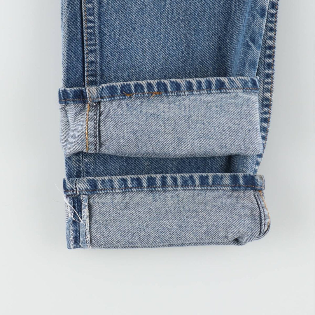 Vintage 1990'S Levi's 505-0217 Tapered Denim Pants, Made in USA, Men's Size W30 cotton blue type Vintage Second Hand