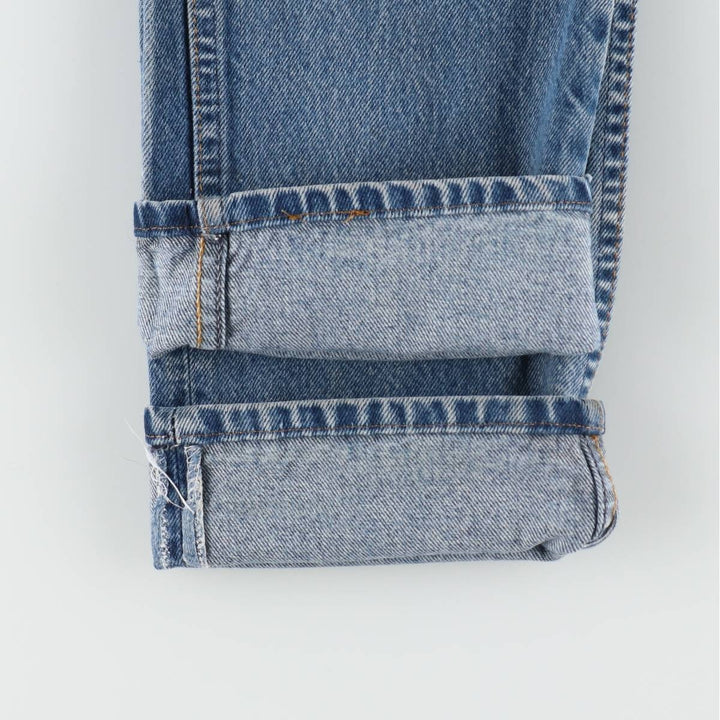 Vintage 1990'S Levi's 505-0217 Tapered Denim Pants, Made in USA, Men's Size W30 cotton blue type Vintage Second Hand