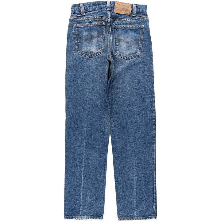 80'S Levi's 20505-0217 Orange Tab Tapered Denim Pants Made in USA Men's W29 Vintage cotton blue type Vintage Second Hand