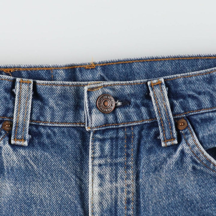 80'S Levi's 20505-0217 Orange Tab Tapered Denim Pants Made in USA Men's W29 Vintage cotton blue type Vintage Second Hand