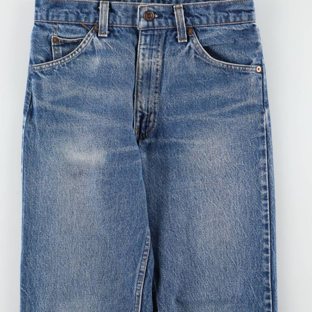 80'S Levi's 20505-0217 Orange Tab Tapered Denim Pants Made in USA Men's W29 Vintage cotton blue type Vintage Second Hand