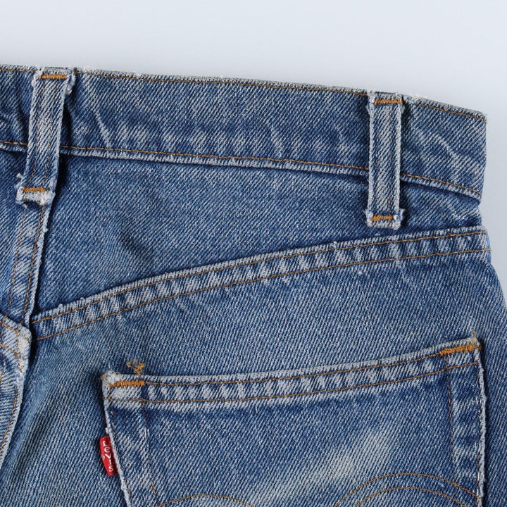 1980'S Levi's 505 Tapered Denim Pants, Men's Size W31 (approx.), Vintage unclear blue type Vintage Second Hand