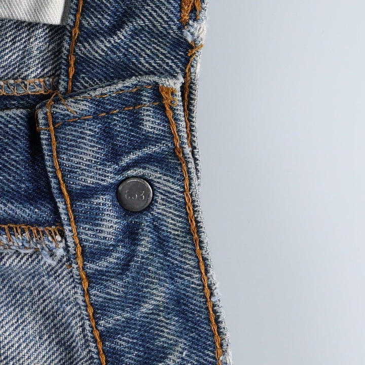 1980'S Levi's 505 Tapered Denim Pants, Men's Size W31 (approx.), Vintage unclear blue type Vintage Second Hand