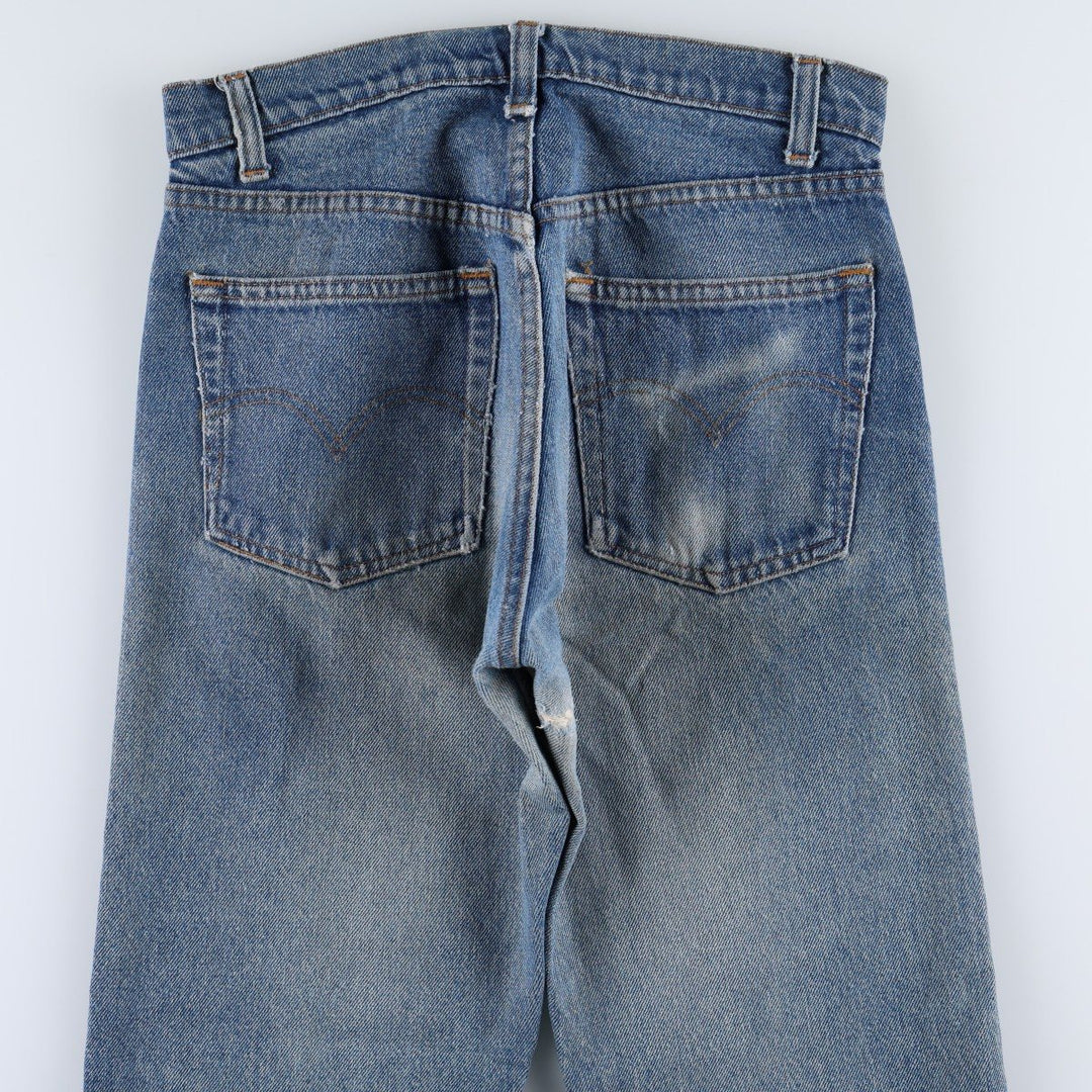 1980'S Levi's 505 Tapered Denim Pants, Men's Size W31 (approx.), Vintage unclear blue type Vintage Second Hand