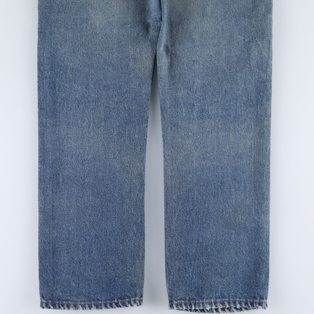 1980'S Levi's 505 Tapered Denim Pants, Men's Size W31 (approx.), Vintage unclear blue type Vintage Second Hand