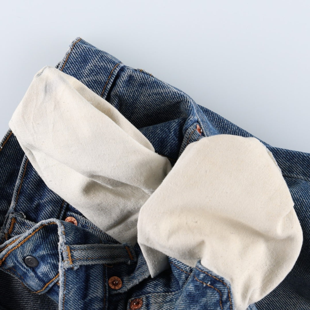 1980'S Levi's 505 Tapered Denim Pants, Men's Size W31 (approx.), Vintage unclear blue type Vintage Second Hand