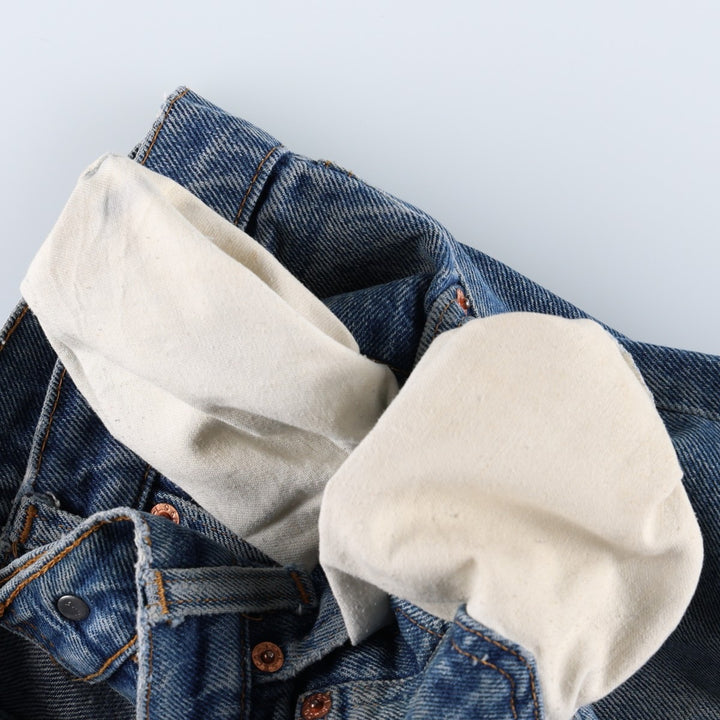 1980'S Levi's 505 Tapered Denim Pants, Men's Size W31 (approx.), Vintage unclear blue type Vintage Second Hand
