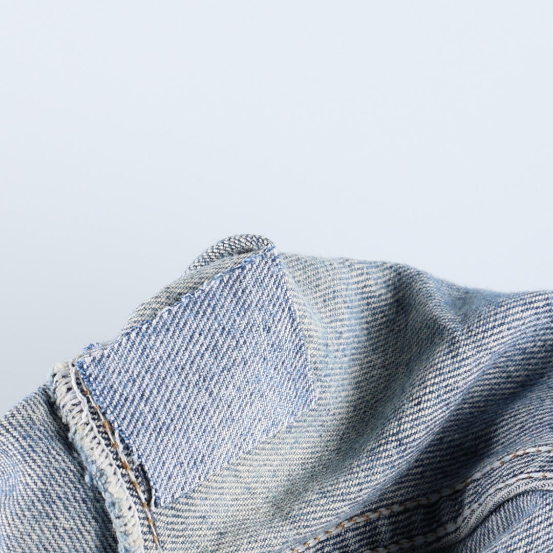 1980'S Levi's 505 Tapered Denim Pants, Men's Size W31 (approx.), Vintage unclear blue type Vintage Second Hand
