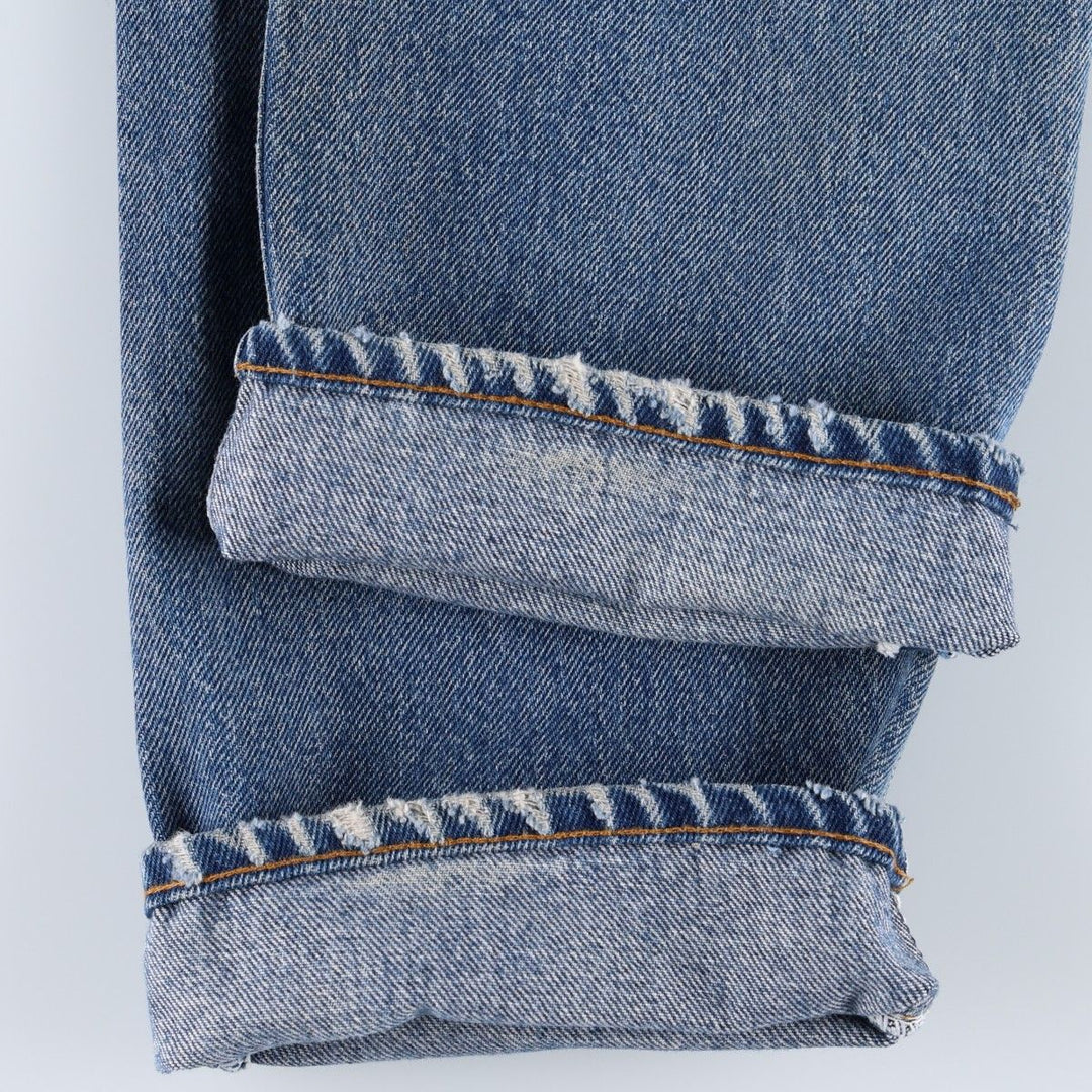 1980'S Levi's 505 Tapered Denim Pants, Men's Size W31 (approx.), Vintage unclear blue type Vintage Second Hand