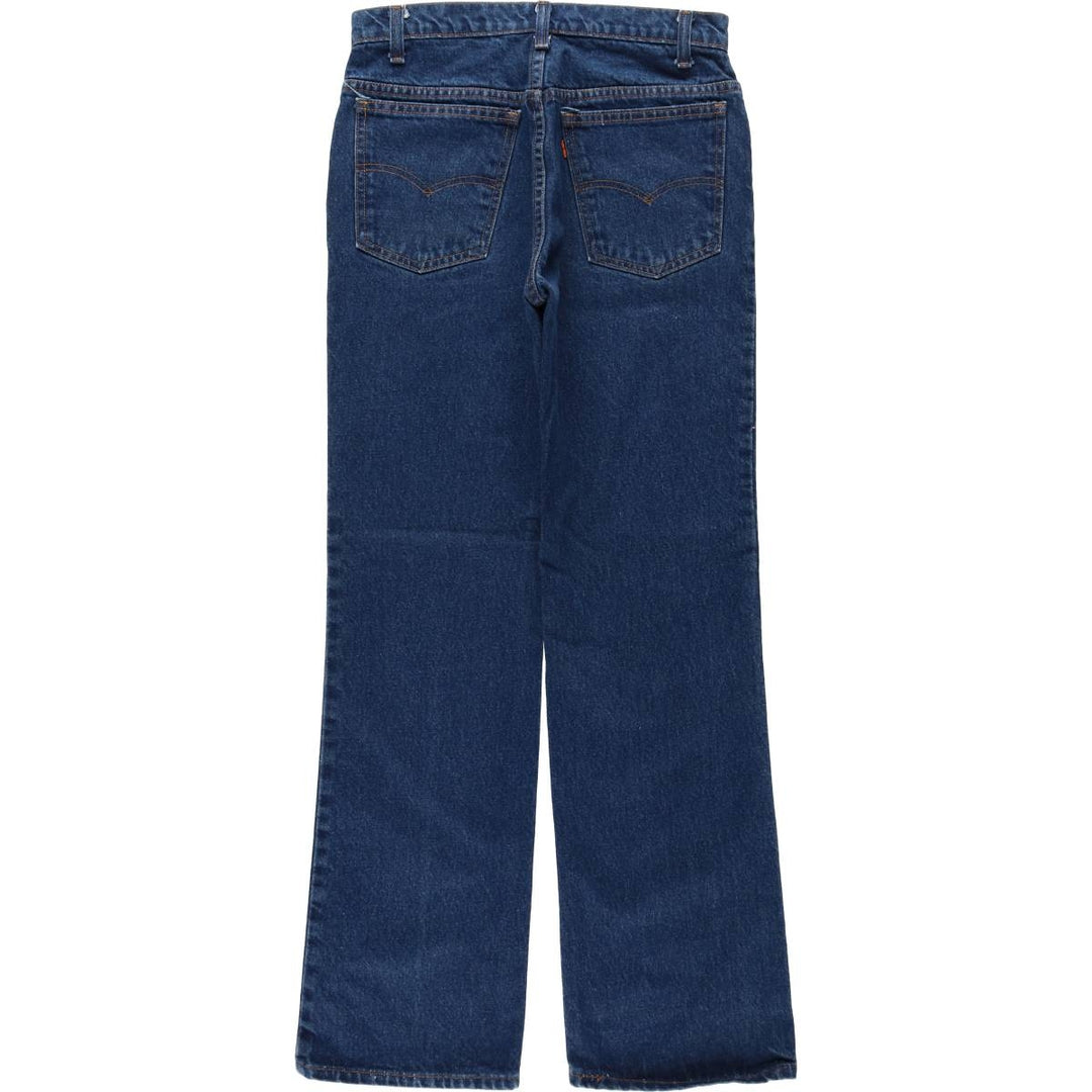 Levi's Orange Tab Flare Cut Denim Pants, Men's Size W30 (approx.), Vintage unclear blue type Vintage Second Hand