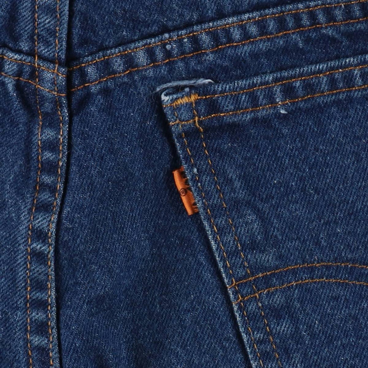 Levi's Orange Tab Flare Cut Denim Pants, Men's Size W30 (approx.), Vintage unclear blue type Vintage Second Hand