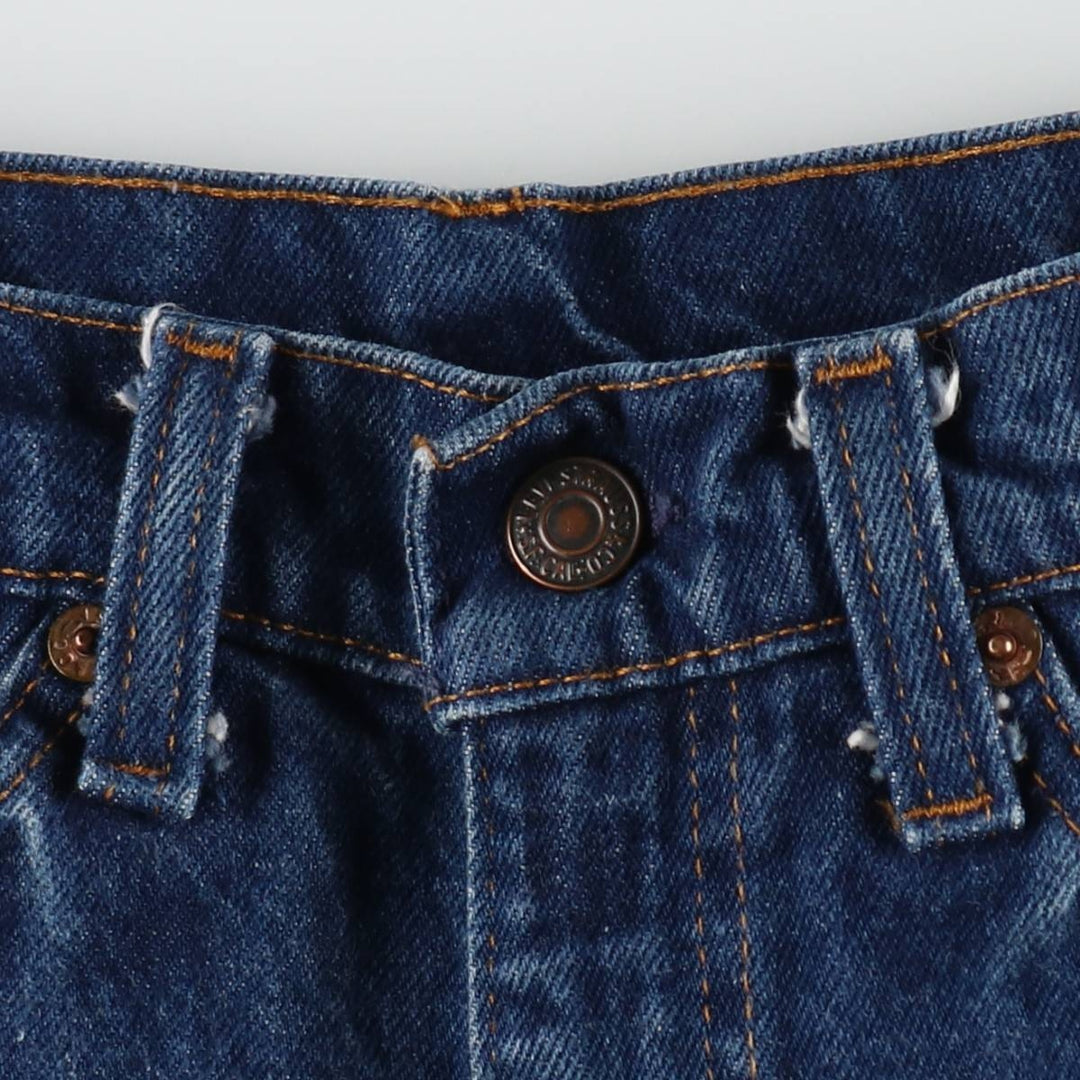 Levi's Orange Tab Flare Cut Denim Pants, Men's Size W30 (approx.), Vintage unclear blue type Vintage Second Hand