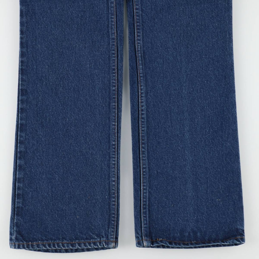 Levi's Orange Tab Flare Cut Denim Pants, Men's Size W30 (approx.), Vintage unclear blue type Vintage Second Hand