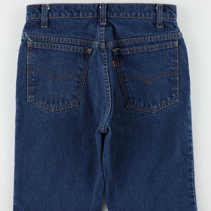 Levi's Orange Tab Flare Cut Denim Pants, Men's Size W30 (approx.), Vintage unclear blue type Vintage Second Hand