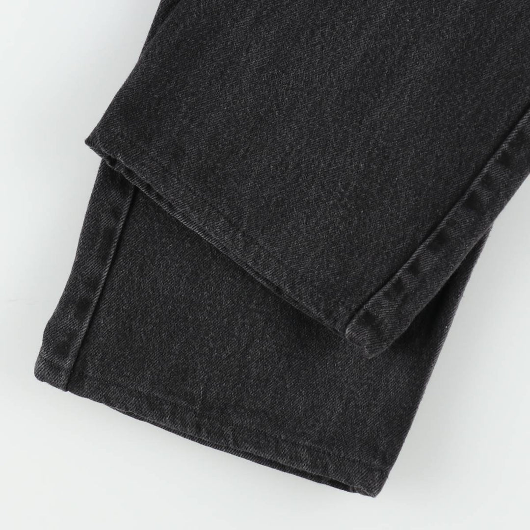 2000'S Levi's 505 Regular Fit Black Denim Tapered Denim Pants, Men's Size W31 cotton black type Vintage Second Hand