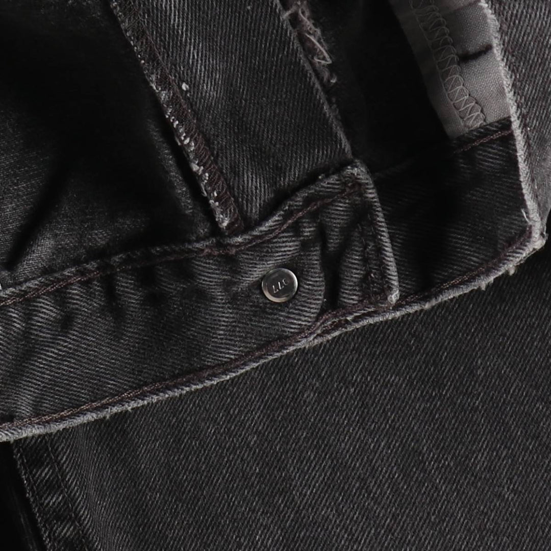 90'S Levi's 505 Black Denim Tapered Jeans, Men's Size W34 (approx.), Vintage cotton black type Vintage Second Hand